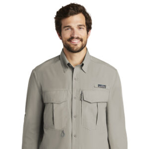 Eddie Bauer® - Long Sleeve Performance Fishing Shirt (EB600) [UNISEX/UNISEXO]